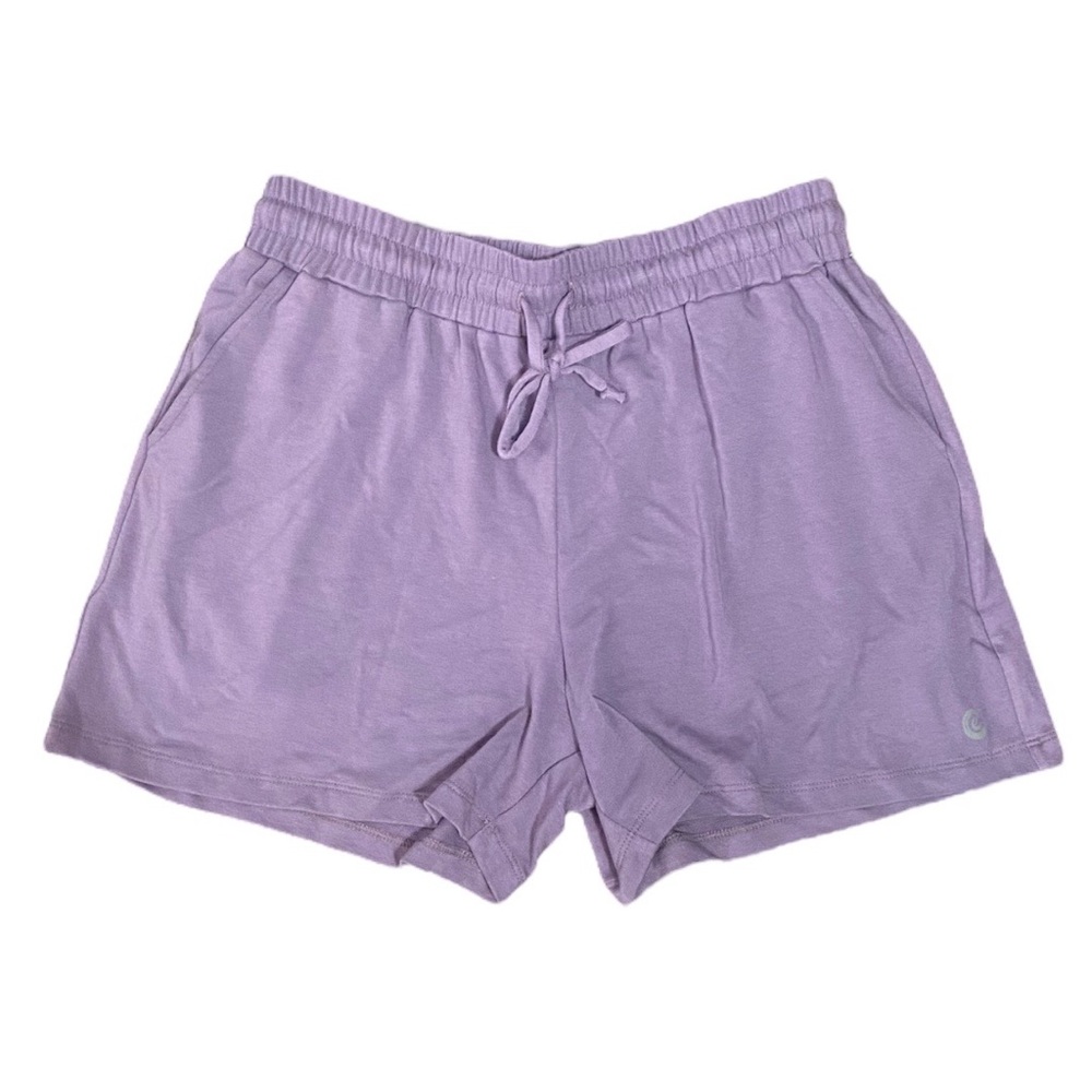 ❌SOLD❌ Johnny Was Calme Drawstring Sweat Shorts with Pockets in Grape (Purple)